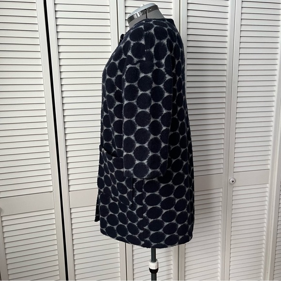 Clements Ribeiro Wool blend snap front jacket size L - Picture 5 of 11